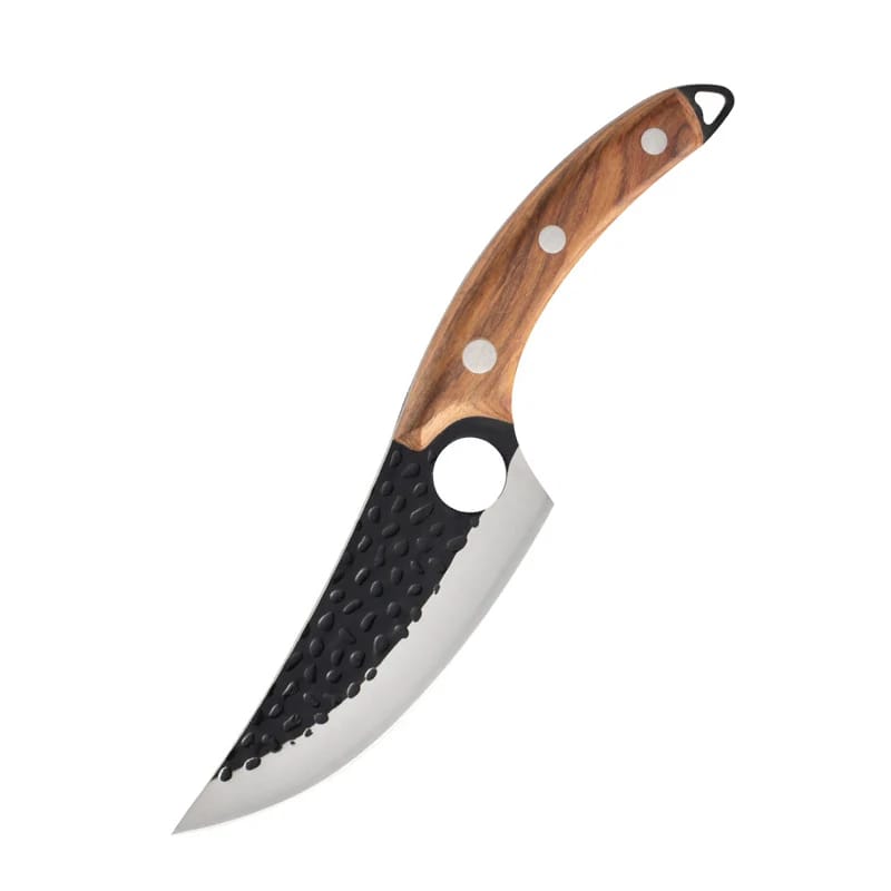 Kitchen Chef Knife Meat Cleaver Boning Knife Full Tang Fishing Knife Handmade Forged Outdoor Cooking Cutter Butcher Knife Tool